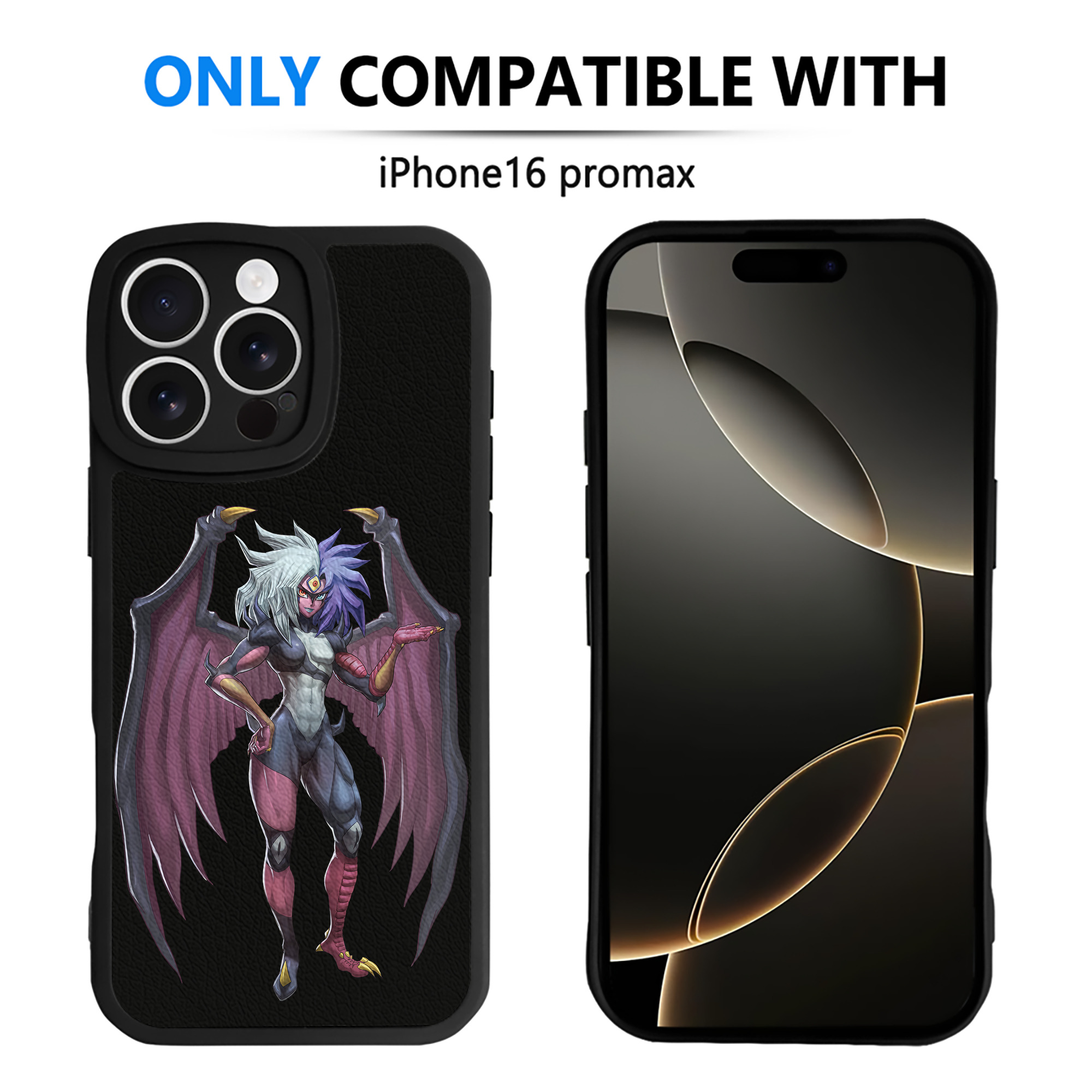 （画像用） 遊☆戯☆王 Yu-Gi-Oh! 【iPhone 16シリーズ対応】シリコンスマホケース（レザー調） 材質：シリコン